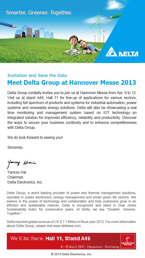 2013 HM - Delta Invitation